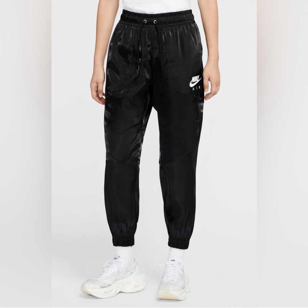 Nike Air Sheen Black Joggers - Picture 6 of 8